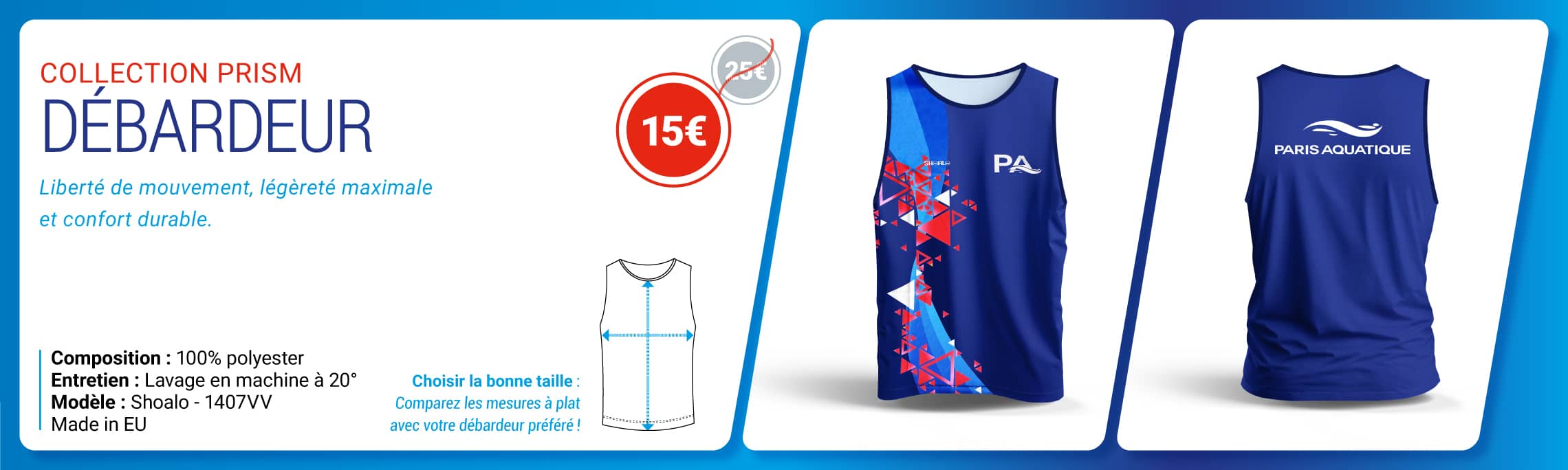 Débardeur - Collection Prism